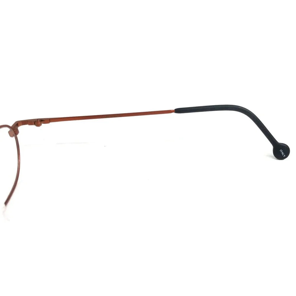 Vintage l.a.Eyeworks Eyeglasses Frames ELOISE 434 Matte Orange Oval 43-22-125